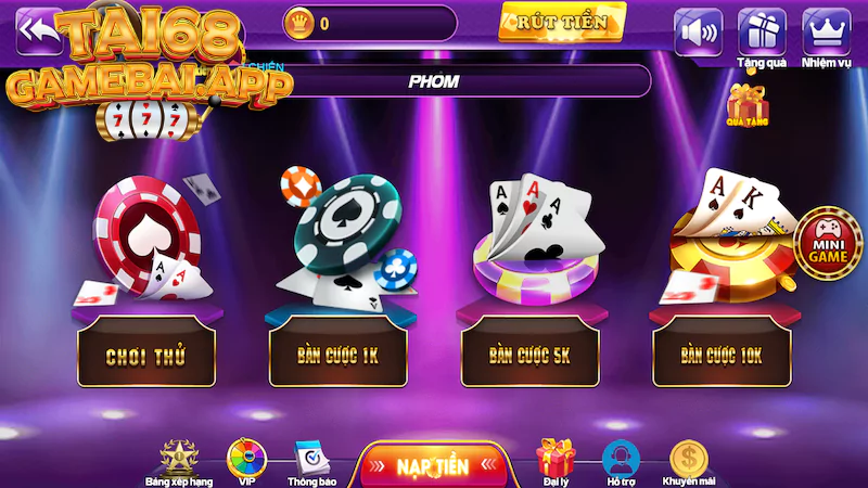 Sơ lược về game bài phỏm