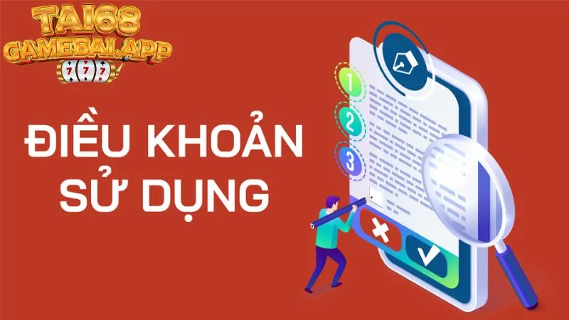 Những vấn đề được quy định tại điều khoản sử dụng 