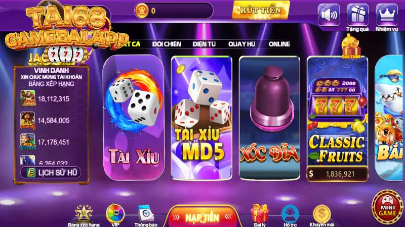 Hướng dẫn tải app 68gamebai nhanh cho PC